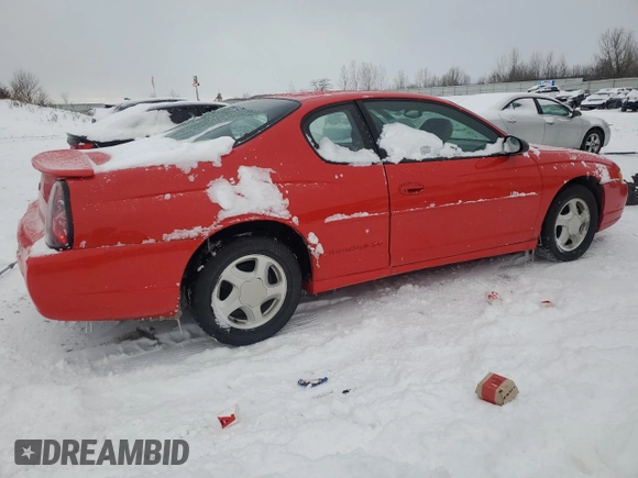 2000 Chevrolet Monte Carlo SS z VIN 2G1WX12K4Y9160449, wystawiony jako Copart lot #44903335 z przebiegiem 154 860 mil mil oraz Czysty tytuł • Clean title. Historia ofert i sprzedaży dostępna na DreamBid. Obrazek 3.
