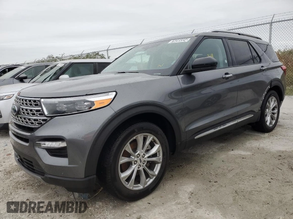 2024 Ford Explorer Limited with VIN 1FMSK7FH9RGA29618, listed as a Copart auction lot 76285324 with 0 mi miles and Non Repairable. Bid and sale history available at carsss.com. Image 1.