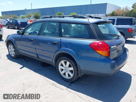 2006 Subaru Legacy Outback z VIN 4S4BP61C767354903, wystawiony jako IAAI lot #42221891 z przebiegiem 169 279 mil mil oraz . Historia ofert i sprzedaży dostępna na DreamBid. Obrazek 3.