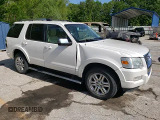2010 Ford Explorer Limited with VIN 1FMEU7FE6AUA26775, listed as a Copart auction lot 56497315 with 112,909 mi miles and Salvage title. Bid and sale history available at DreamBid. Image 4.