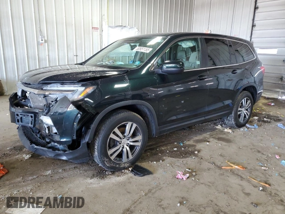 2017 Honda Pilot EX-L with VIN 5FNYF6H51HB027919, listed as a Copart auction lot 50951155 with 118,389 mi miles and Clean Title. Bid and sale history available at DreamBid. Image 1.