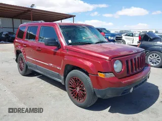 2015 Jeep Patriot Latitude with VIN 1C4NJPFBXFD107692, listed as a IAAI auction lot 41780429 with 178,647 mi miles and . Bid and sale history available at DreamBid. Image 1.