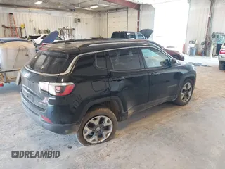 2018 Jeep Compass Limited with VIN 3C4NJDCBXJT349081, listed as a IAAI auction lot 42534929 with 106,781 mi miles and . Bid and sale history available at DreamBid. Image 4.