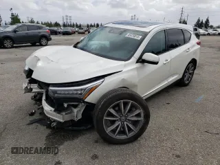 2019 Acura RDX w/Technology Pkg with VIN 5J8TC1H55KL012495, listed as a Copart auction lot 45476813 with 0 mi miles. Bid and sale history available at carsss.com. Image 1.