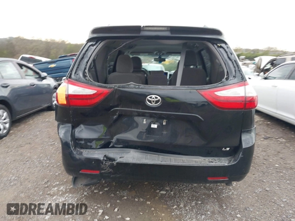 2017 Toyota Sienna LE Auto Access Seat with VIN 5TDKZ3DC4HS801298, listed as a IAAI auction lot 40805212 with 133,991 mi miles. Bid and sale history available at carsss.com. Image 16.