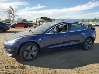 2018 Tesla Model 3 Long Range Battery with VIN 5YJ3E1EA6JF040351, listed as a Copart auction lot 52710835 with 89,360 mi miles and Salvage Title. Bid and sale history available at DreamBid. Image 1.