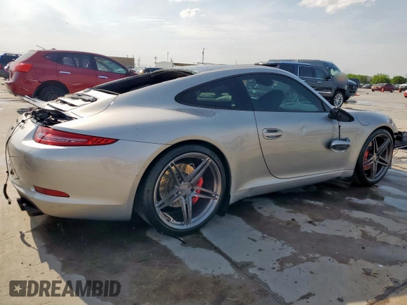 2012 Porsche 911 991 Carrera with VIN WP0AA2A97CS106674, listed as a Copart auction lot 52829135 with Not Provided miles and Salvage Title. Bid and sale history available at DreamBid. Image 3.