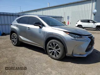 2017 Lexus NX 200t with VIN JTJBARBZ1H2126452, listed as a Copart auction lot 53631455 with 89,727 mi miles and Salvage title. Bid and sale history available at DreamBid. Image 4.