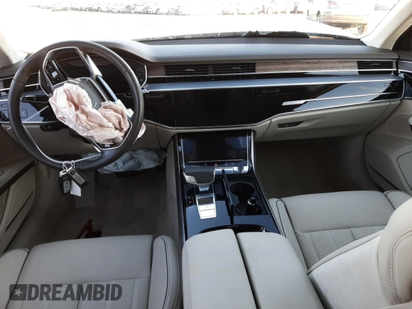 2019 Audi A8 L with VIN WAU8DAF81KN015846, listed as a Copart auction lot 39008333 with 13,245 mi miles. Bid and sale history available at carsss.com. Image 8.