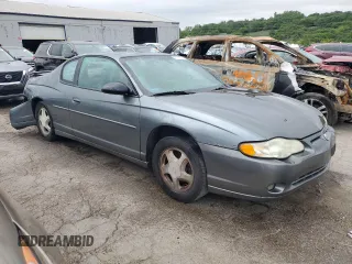 2004 Chevrolet Monte Carlo SS with VIN 2G1WX12K249235448, listed as a Copart auction lot 65742364 with 149,136 mi miles and Salvage Title. Bid and sale history available at carsss.com. Image 4.