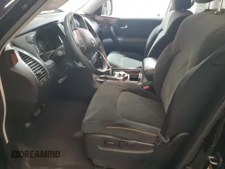 2018 Nissan Armada SV with VIN JN8AY2NC8J9553377, listed as a Copart auction lot 81516004 with 106,757 mi miles and Salvage Title. Bid and sale history available at carsss.com. Image 7.
