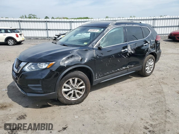 2019 Nissan Rogue SL with VIN 5N1AT2MV2KC841196, listed as a Copart auction lot 54539815 with 70,812 mi miles and Salvage Title. Bid and sale history available at carsss.com. Image 1.