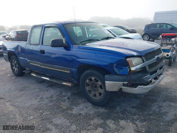 2003 Chevrolet Silverado 1500 LS with VIN 2GCEC19V031125512, listed as a IAAI auction lot 41884903 with 1 mi miles. Bid and sale history available at carsss.com. Image 1.