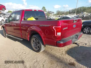 2017 Ford F-150 XL with VIN 1FTEX1CF6HFA57562, listed as a IAAI auction lot 41131686 with 80,985 mi miles. Bid and sale history available at carsss.com. Image 3.