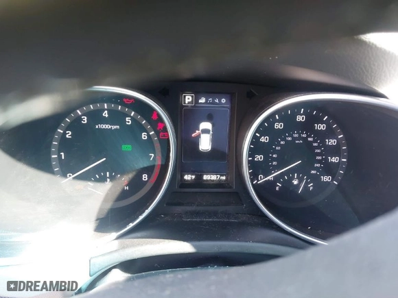 2018 Hyundai Santa Fe Sport 2.4L with VIN 5NMZUDLB2JH104720, listed as a IAAI auction lot 41175076 with 89,387 mi miles. Bid and sale history available at carsss.com. Image 7.