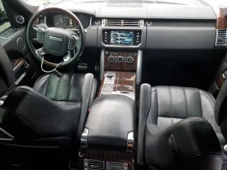 2015 Land Rover Range Rover Autobiography with VIN SALGV2TFXFA217448, listed as a Copart auction lot 81791184 with 102,703 mi miles and Salvage title. Bid and sale history available at DreamBid. Image 8.