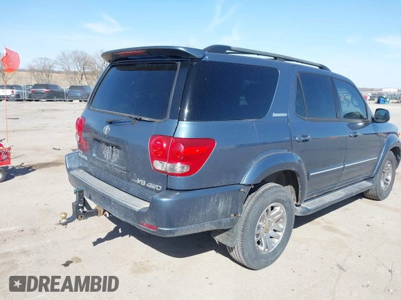 2007 Toyota Sequoia Limited with VIN 5TDBT48A97S279217, listed as a IAAI auction lot 41800633 with 264,945 mi miles and . Bid and sale history available at DreamBid. Image 17.