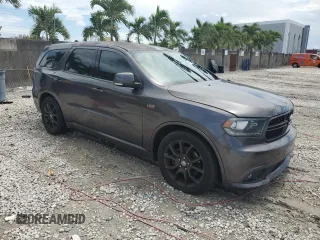 2015 Dodge Durango R/T with VIN 1C4SDHCT1FC891781, listed as a Copart auction lot 62664555 with 107,573 mi miles and Salvage title. Bid and sale history available at DreamBid. Image 4.