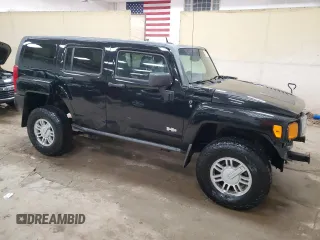 2009 Hummer H3 SUV Luxury with VIN 5GTEN13E298111760, listed as a Copart auction lot 88753705 with 169,774 mi miles and Clean Title. Bid and sale history available at carsss.com. Image 4.