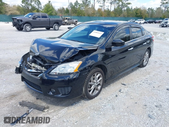 2013 Nissan Sentra SR z VIN 3N1AB7AP7DL648546, wystawiony jako IAAI lot #41881015 z przebiegiem 163 175 mil mil oraz . Historia ofert i sprzedaży dostępna na DreamBid. Obrazek 2.