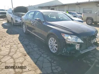 2012 Lexus LS 460 with VIN JTHCL5EF5C5014190, listed as a Copart auction lot 42741145 with 113,385 mi miles and Salvage title. Bid and sale history available at DreamBid. Image 10.