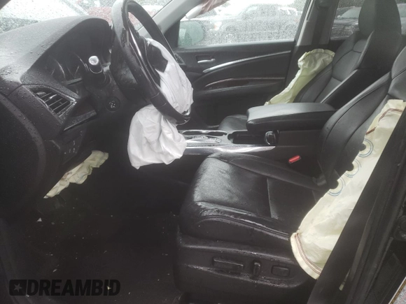 2016 Acura MDX w/Advance with VIN 5FRYD4H99GB059785, listed as a Copart auction lot 50500753 with 0 mi miles. Bid and sale history available at carsss.com. Image 7.