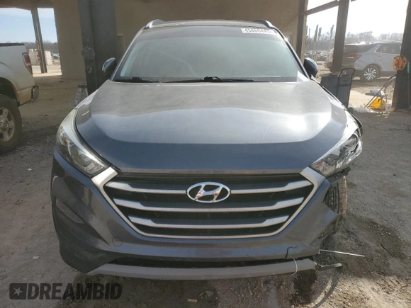2018 Hyundai Tucson Sport with VIN KM8J33AL0JU802026, listed as a Copart auction lot 45869445 with 124,669 mi miles and Salvage Title. Bid and sale history available at carsss.com. Image 5.