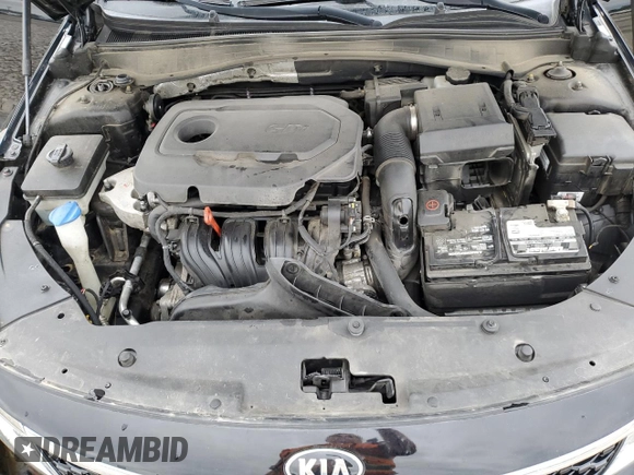 2017 Kia Optima LX with VIN 5XXGT4L35HG123502, listed as a Copart auction lot 57781975 with 103,300 mi miles and Salvage title. Bid and sale history available at DreamBid. Image 11.