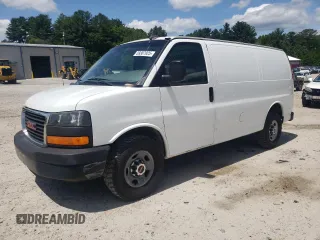 2016 GMC Savana Cargo z VIN 1GTW7AFF8G1330755, wystawiony jako Copart lot #59307925 z przebiegiem 152 923 mil mil oraz Czysty tytuł • Clean title. Historia ofert i sprzedaży dostępna na DreamBid. Obrazek 1.