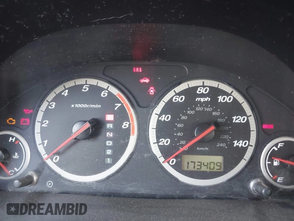 2003 Honda CR-V EX with VIN JHLRD78833C019193, listed as a IAAI auction lot 42150394 with 173,409 mi miles and . Bid and sale history available at carsss.com. Image 7.