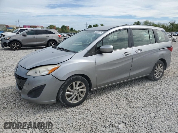 2012 Mazda 5 Sport z VIN JM1CW2BL2C0127190, wystawiony jako Copart lot #56655175 z przebiegiem 129 255 mil mil oraz Szkoda całkowita • Salvage title. Historia ofert i sprzedaży dostępna na DreamBid. Obrazek 1.