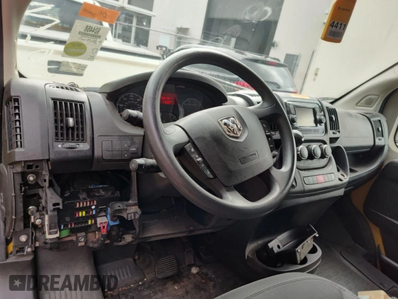 2018 Ram ProMaster Cargo with VIN 3C6TRVDG0JE121005, listed as a IAAI auction lot 42262647 with 156,179 mi miles and . Bid and sale history available at DreamBid. Image 1.