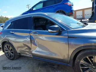 2020 Infiniti QX50 ESSENTIAL with VIN 3PCAJ5M3XLF119022, listed as a IAAI auction lot 41886633 with 55,650 mi miles. Bid and sale history available at carsss.com. Image 13.