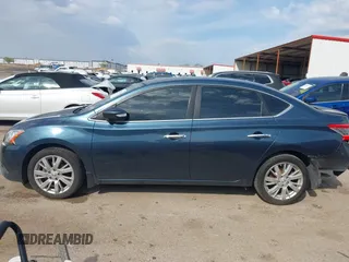 2015 Nissan Sentra S with VIN 3N1AB7AP7FY346826, listed as a IAAI auction lot 41878322 with 96,714 mi miles. Bid and sale history available at carsss.com. Image 14.