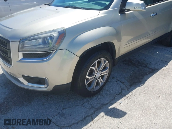 2013 GMC Acadia SLT with VIN 1GKKRRKD6DJ210013, listed as a IAAI auction lot 41699394 with 1 mi miles. Bid and sale history available at carsss.com. Image 6.