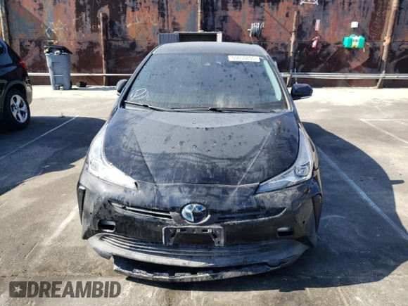 2022 Toyota Prius L Eco with VIN JTDKAMFU7N3178808, listed as a Copart auction lot 55650895 with 40,933 mi miles and Salvage Title. Bid and sale history available at carsss.com. Image 5.