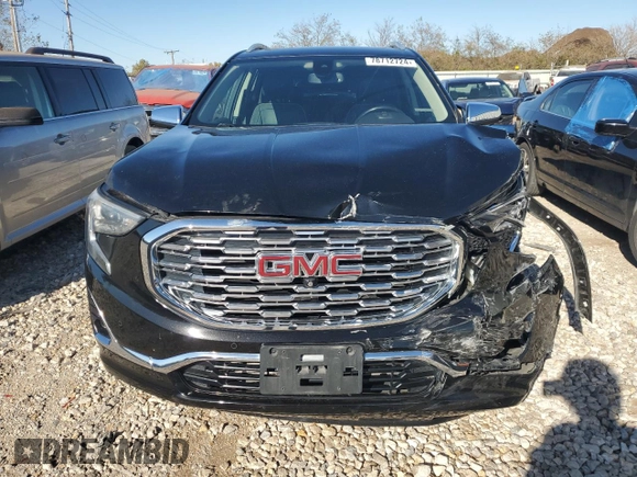 2019 GMC Terrain Denali with VIN 3GKALXEXXKL187803, listed as a Copart auction lot 78712724 with 73,542 mi miles and Salvage Title. Bid and sale history available at carsss.com. Image 5.