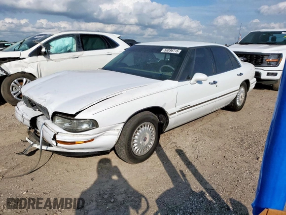 1999 Buick LeSabre Limited z VIN 1G4HR52K1XH501474, wystawiony jako Copart lot #59096715 z przebiegiem 122 857 mil mil oraz Szkoda całkowita • Salvage title. Historia ofert i sprzedaży dostępna na DreamBid. Obrazek 1.
