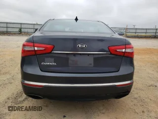 2015 Kia Cadenza Premium with VIN KNALN4D75F5181683, listed as a Copart auction lot 72346994 with 184,455 mi miles and Salvage Title. Bid and sale history available at carsss.com. Image 6.