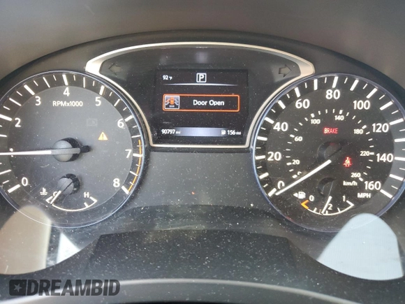 2017 Nissan Altima SR with VIN 1N4AL3AP1HN310624, listed as a Copart auction lot 76910264 with 90,797 mi miles and Salvage Title. Bid and sale history available at DreamBid. Image 9.