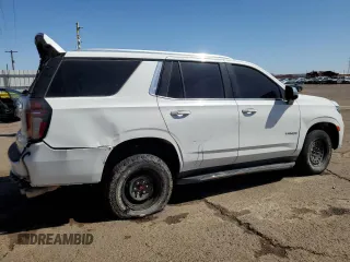 2023 Chevrolet Tahoe Premier с VIN 1GNSKSKD1PR273296, выставлен на аукционе Copart как лот 53361465 с пробегом Не указан миль и Списание • Salvage title. История ставок и продаж доступна на DreamBid. Изображение 3.