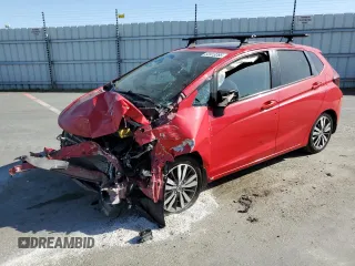 2016 Honda Fit EX z VIN JHMGK5H7XGX002572, wystawiony jako Copart lot #53913285 z przebiegiem Nie podano mil oraz Szkoda całkowita • Salvage title. Historia ofert i sprzedaży dostępna na DreamBid. Obrazek 1.