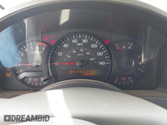 2007 Nissan Titan SE with VIN 1N6BA07A37N224457, listed as a IAAI auction lot 42281769 with 235,506 mi miles and . Bid and sale history available at DreamBid. Image 7.