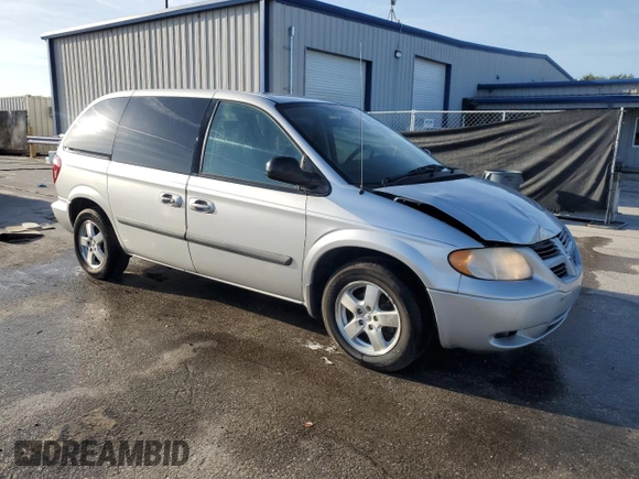 2005 Dodge Caravan SXT with VIN 1D4GP45R95B419486, listed as a Copart auction lot 60313045 with 180,615 mi miles and Salvage title. Bid and sale history available at DreamBid. Image 4.