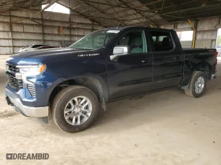 2022 Chevrolet Silverado 1500 LT with VIN 1GCPDKEK2NZ628752, listed as a Copart auction lot 53142935 with 29,916 mi miles and Salvage Title. Bid and sale history available at carsss.com. Image 1.