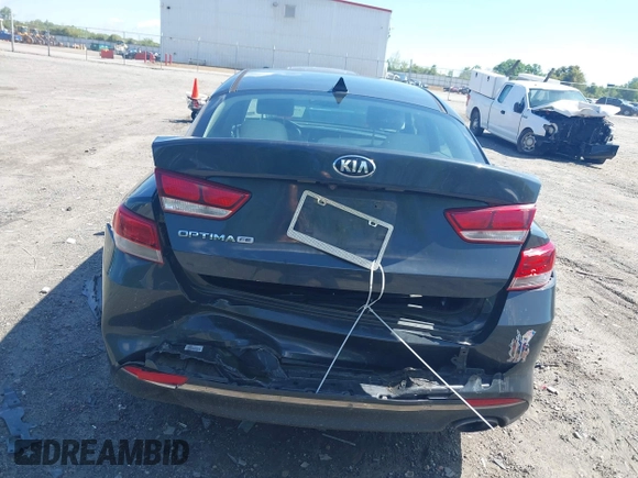 2016 Kia Optima LX with VIN KNAGT4L3XG5078248, listed as a IAAI auction lot 42011616 with 150,000 mi miles. Bid and sale history available at carsss.com. Image 16.