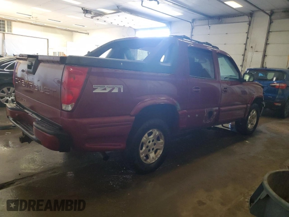 2006 Chevrolet Avalanche Z71 with VIN 3GNEK12Z16G113047, listed as a Copart auction lot 43922964 with 250,481 mi miles and Clean Title. Bid and sale history available at carsss.com. Image 3.