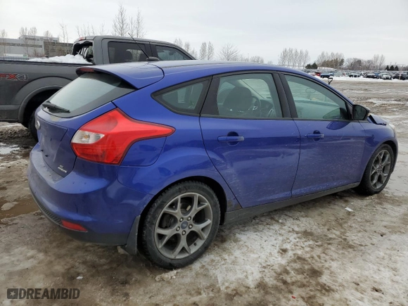 2014 Ford Focus SE with VIN 1FADP3K26EL256510, listed as a Copart auction lot 46675905 with 163,513 mi miles and Salvage Title. Bid and sale history available at carsss.com. Image 3.