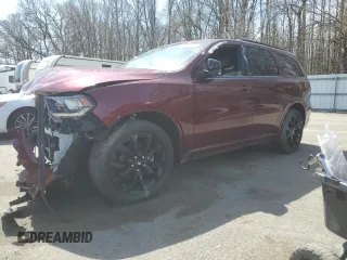 2020 Dodge Durango GT Plus z VIN 1C4RDJDG9LC352621, wystawiony jako Copart lot #50911605 z przebiegiem Nie podano mil oraz Szkoda całkowita • Salvage title. Historia ofert i sprzedaży dostępna na DreamBid. Obrazek 1.