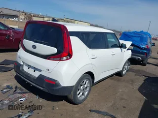 2021 Kia Soul S with VIN KNDJ23AUXM7124839, listed as a IAAI auction lot 41860802 with 38,856 mi miles and . Bid and sale history available at DreamBid. Image 4.